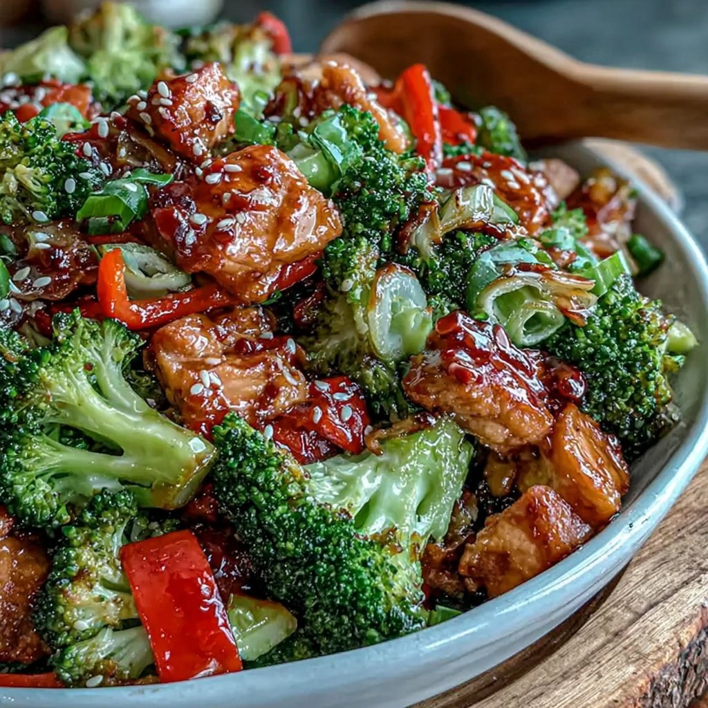 Healthy Chicken Broccoli Stir Fry