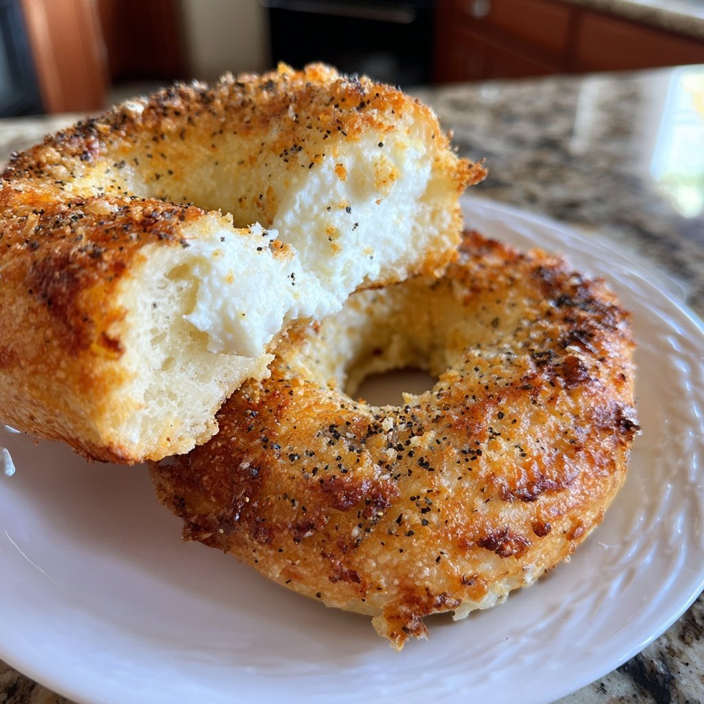 Toasted Yogurt Bagels