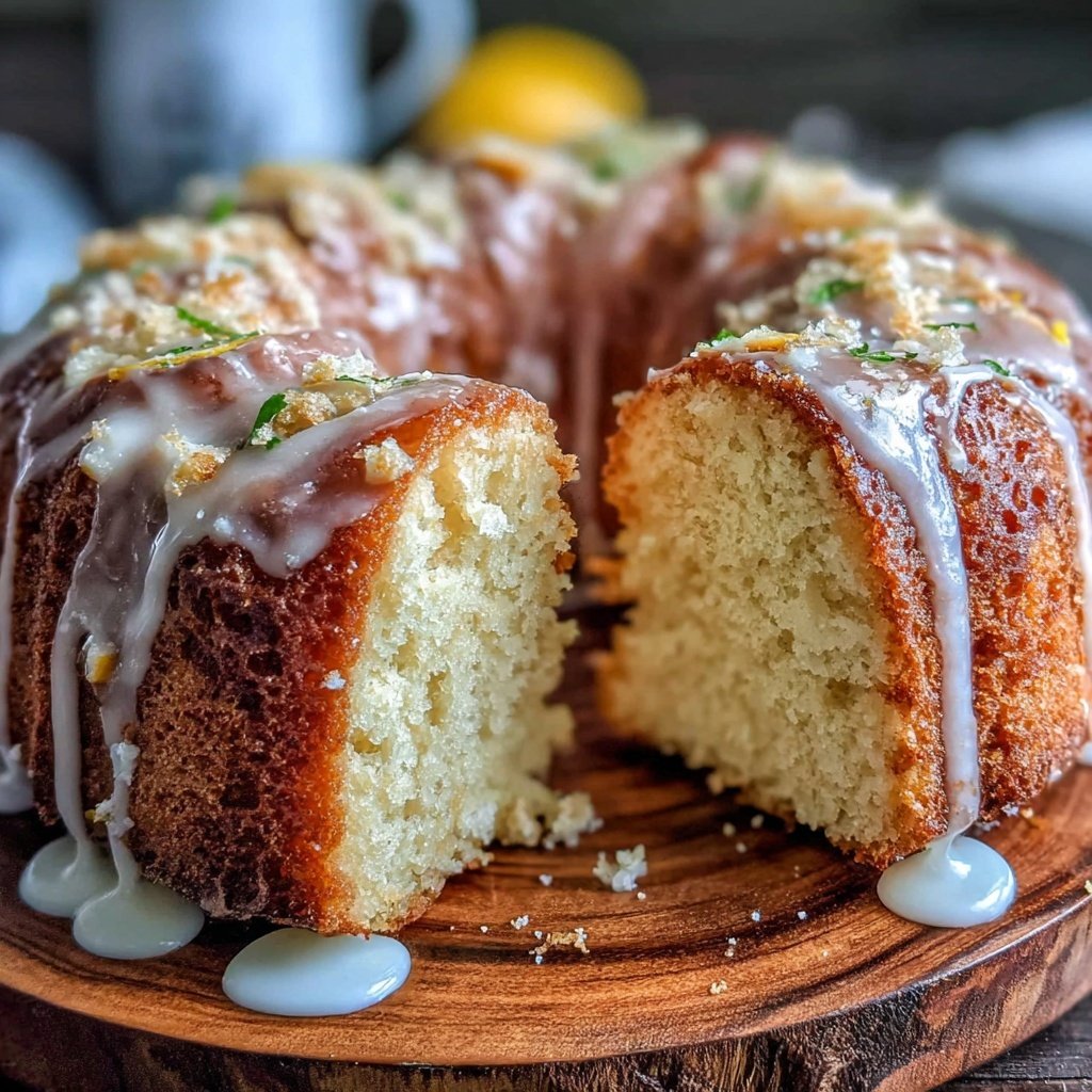Spring Lemon Pound Cake