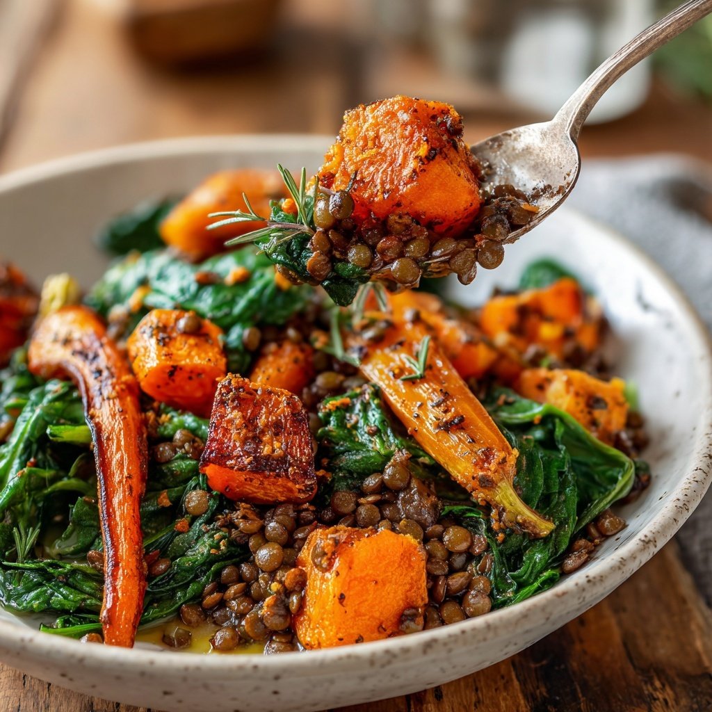 Smoky Lentil Veggie Bowl