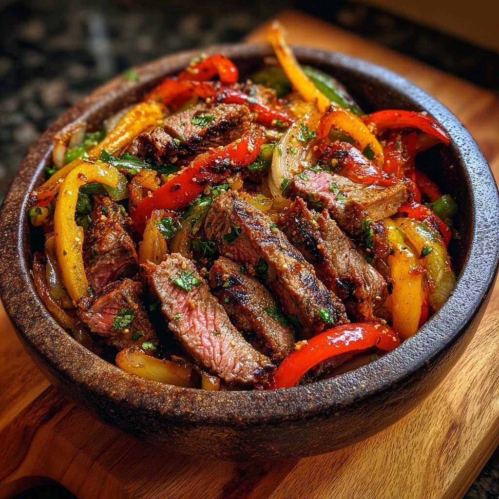 Grilled Steak Fajita Bowls