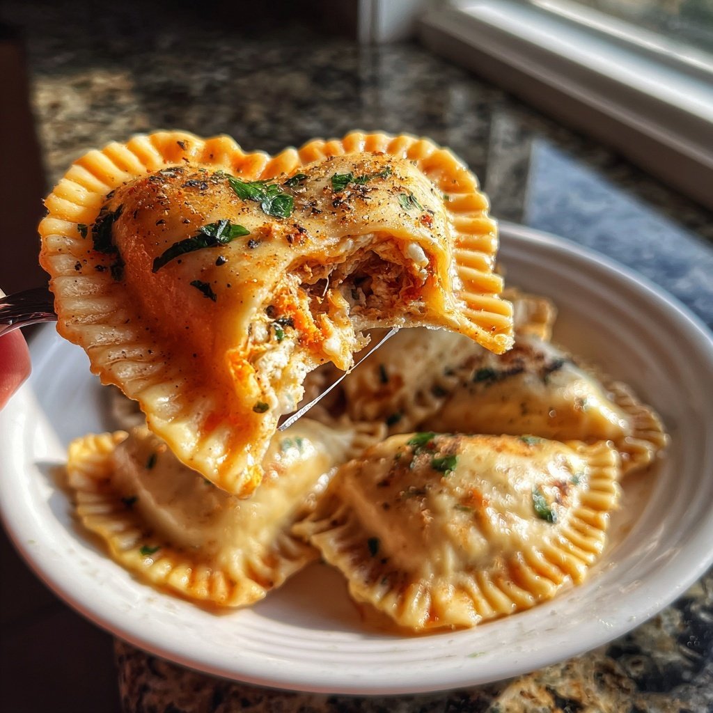 Heart-Shaped Ravioli with Ricotta and Herbs