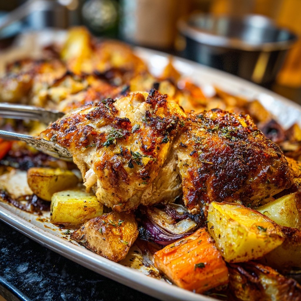 Easy Sheet Pan Dinner With Chicken