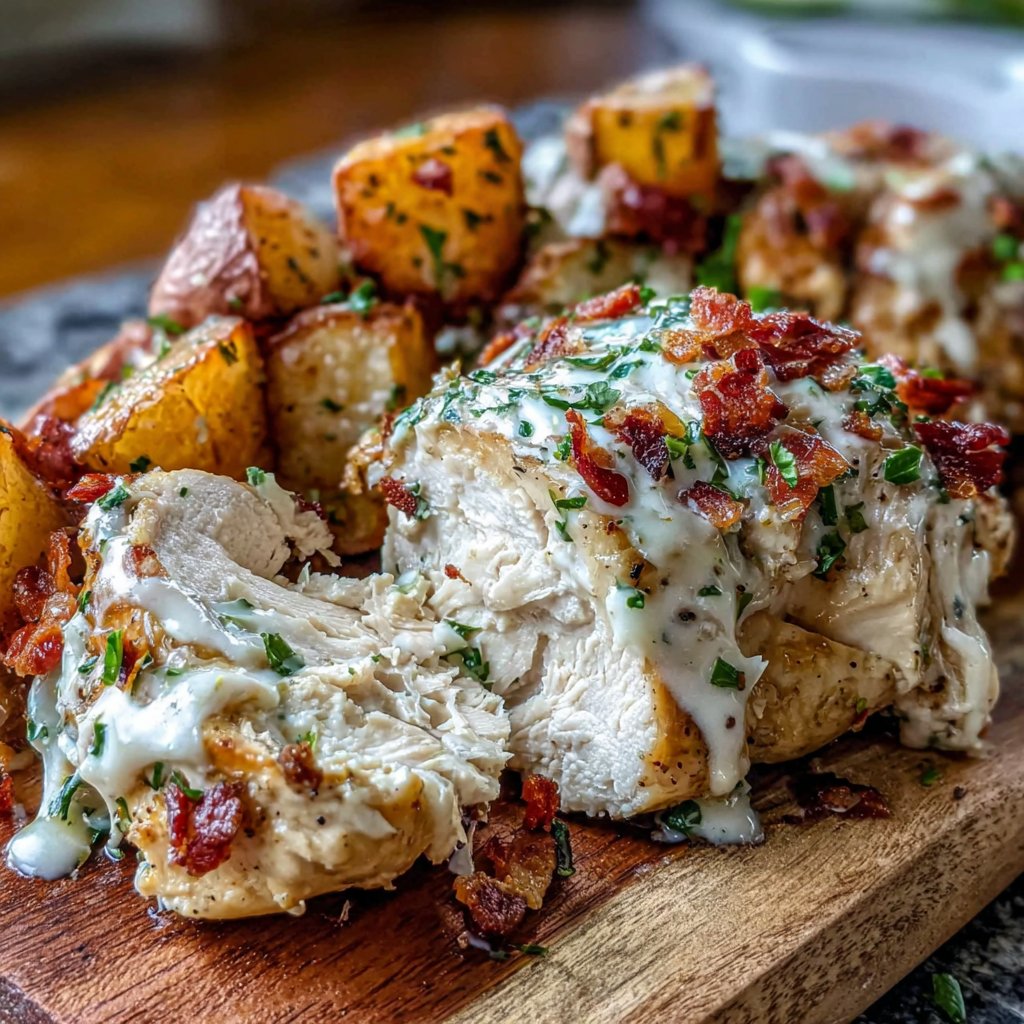 Creamy Herb Chicken And Potatoes