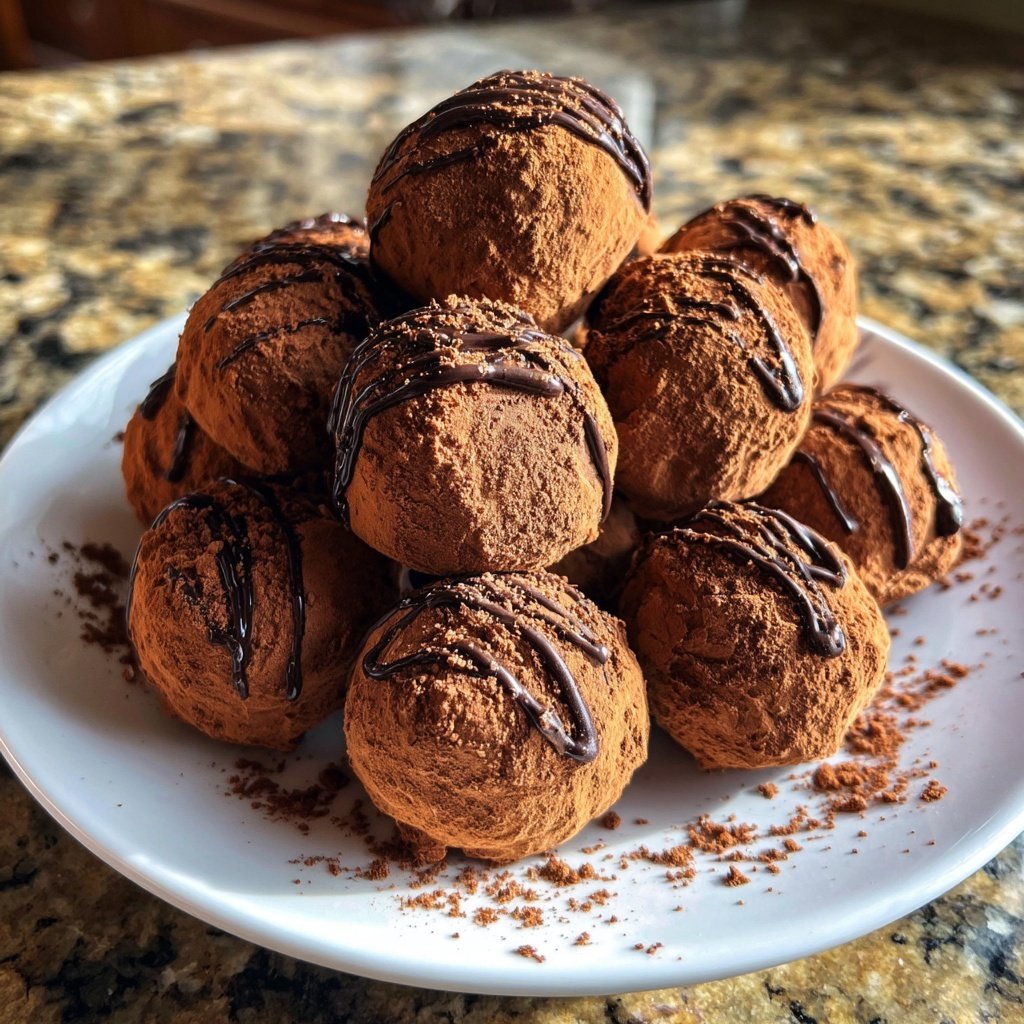 Valentines Treats Chocolate Truffles